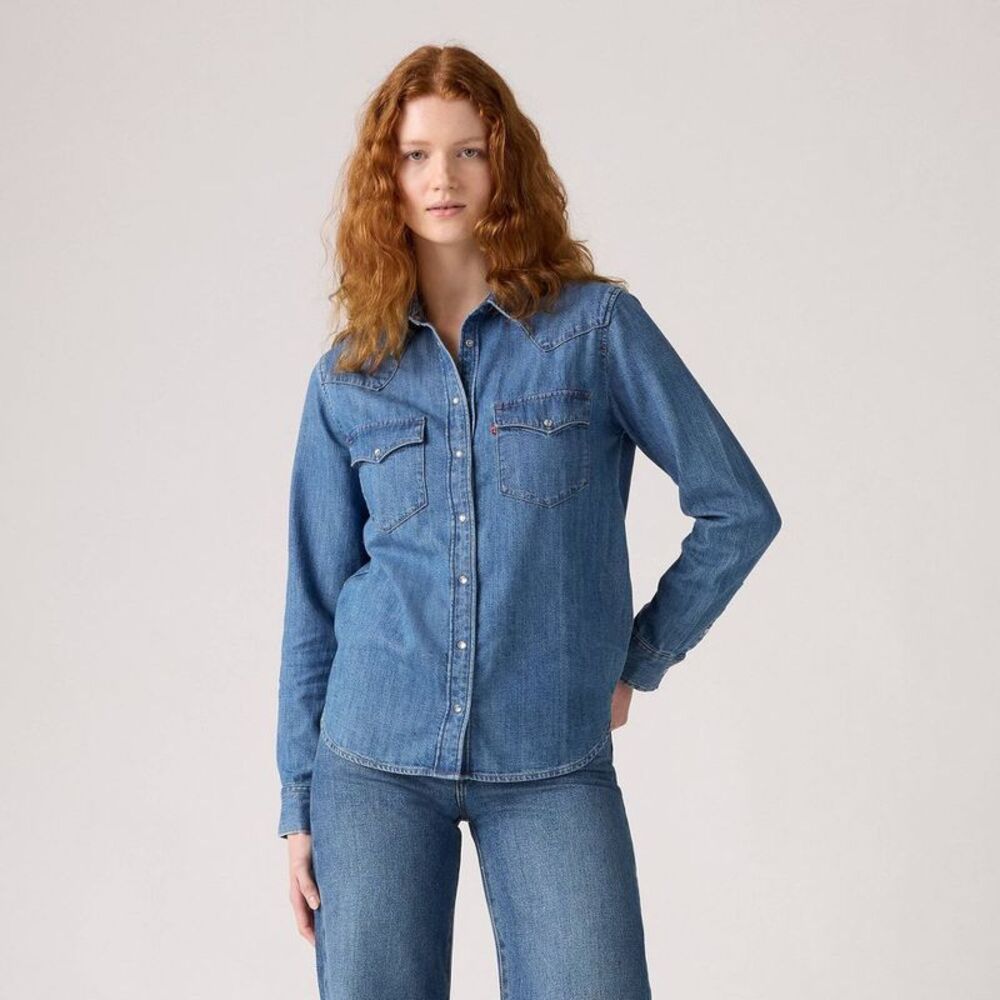 Levi's Women's The Ultimate Western Shirt - Diamonds Are Best Friends M